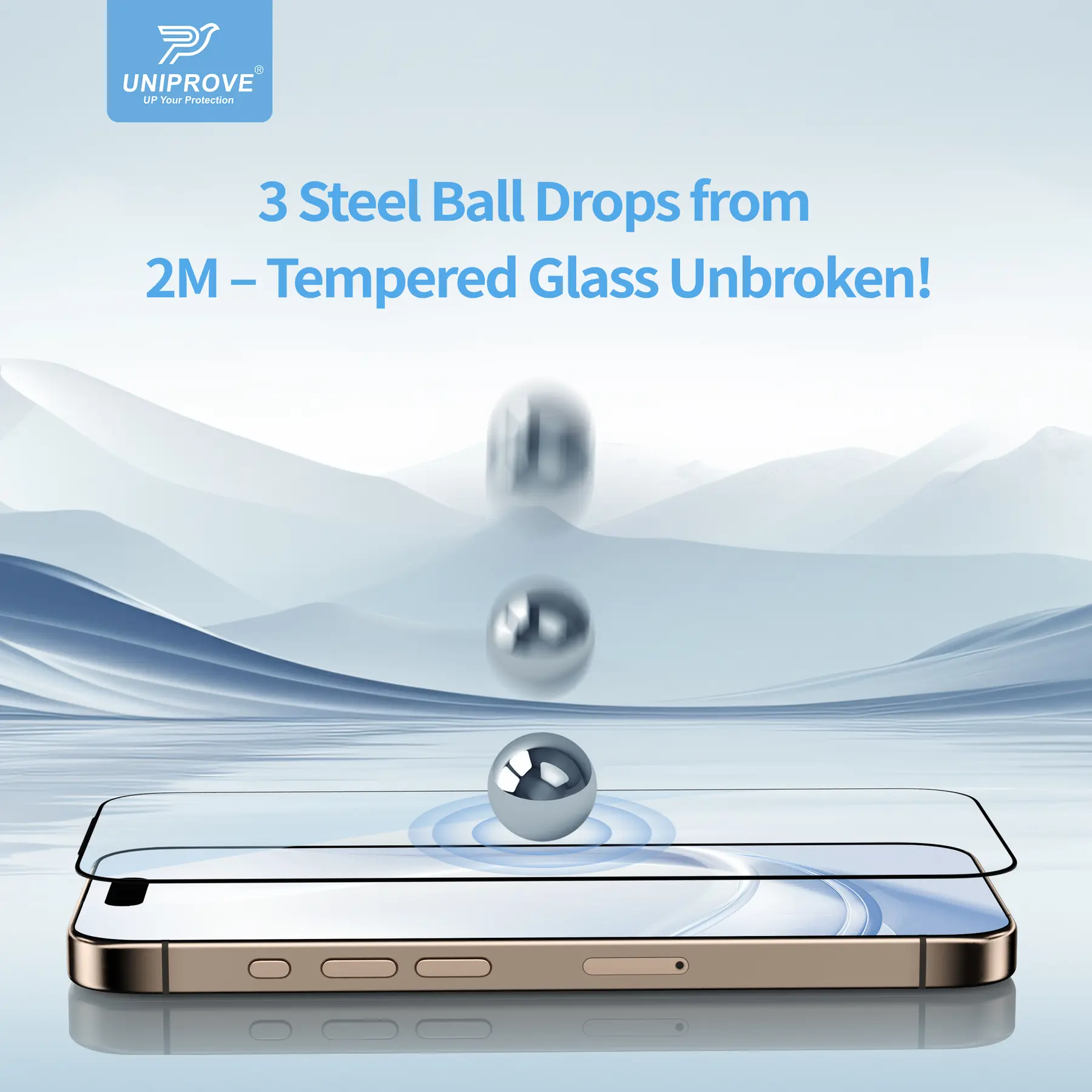 45KG Ultra Strong HD Tempered Glass product detail 4