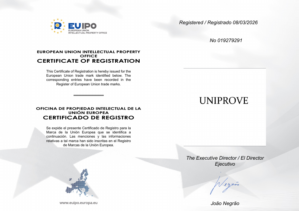European Union original trademark document, 019279291