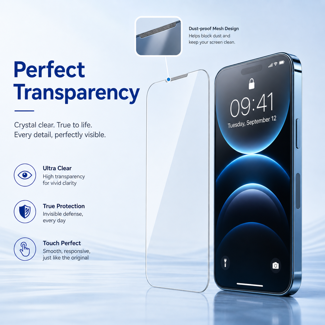 300CC Borderless HD Glass product detail 1