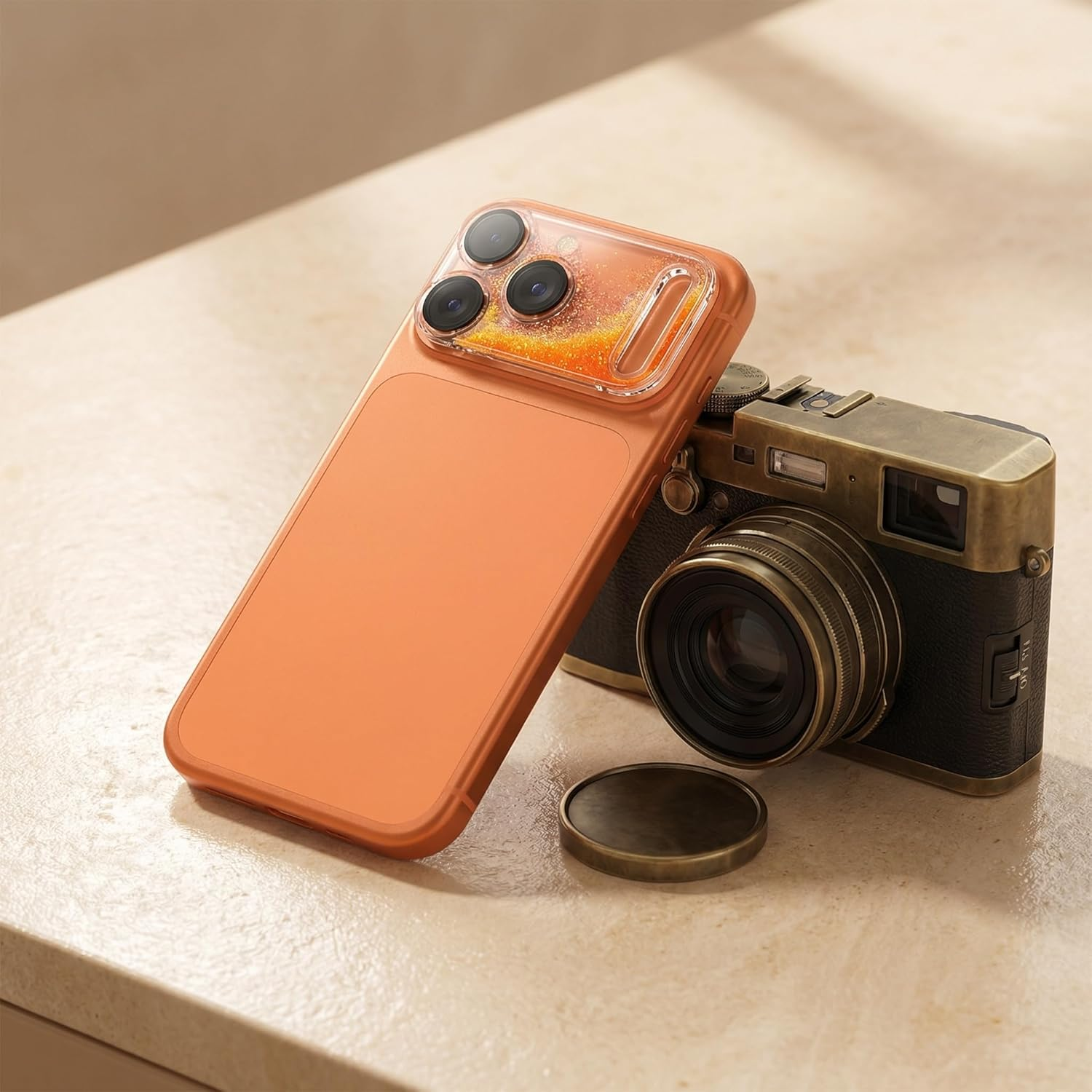 Flowing Glitter Integrated Camera Lens Protector product detail 2