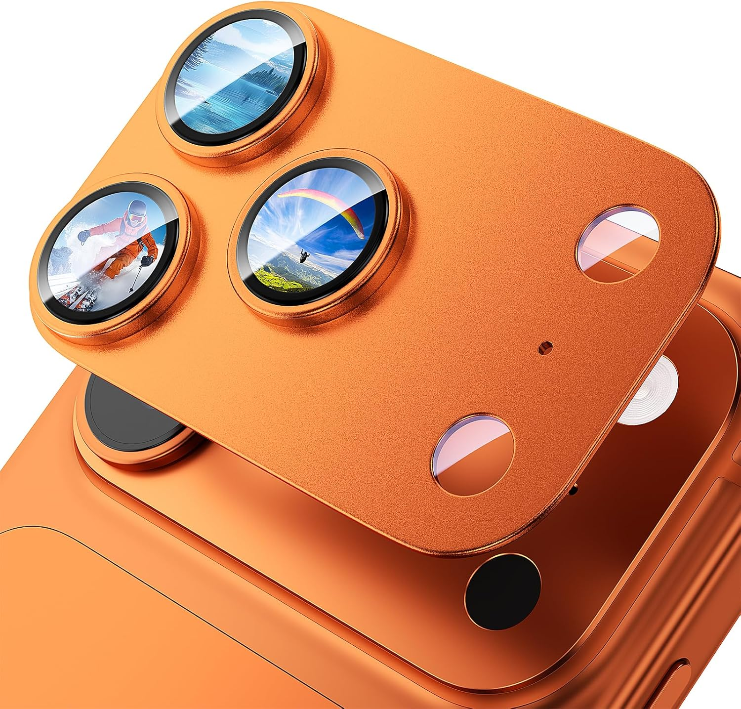 Integrated Metal Armor Camera Lens Protector product detail 2