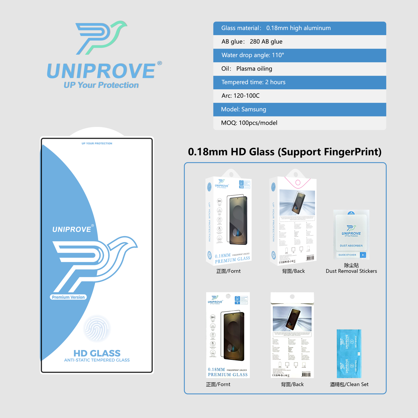 0.18mm HD Glass (FingerPrint Unlock) product detail 7