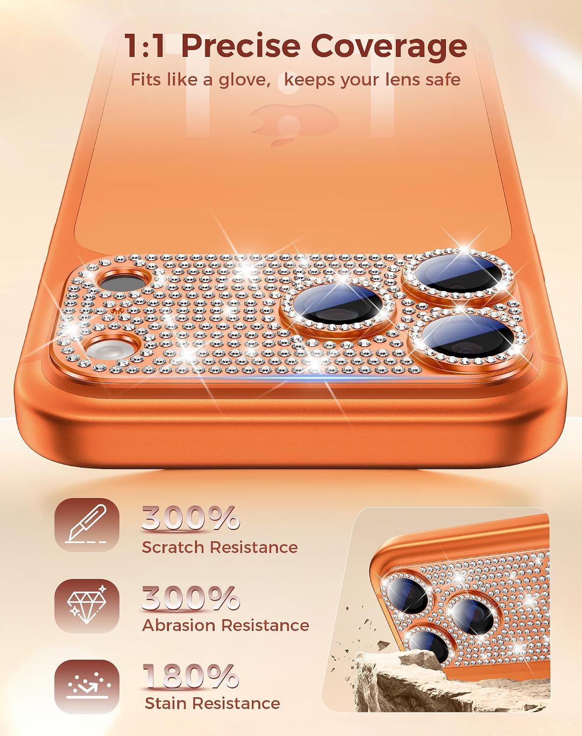 Integrated AR+AF Dimond Armor Camera Lens product detail 1