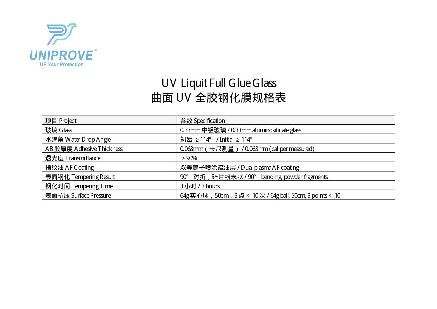 UV Liquid Full Glue Glass product detail 8