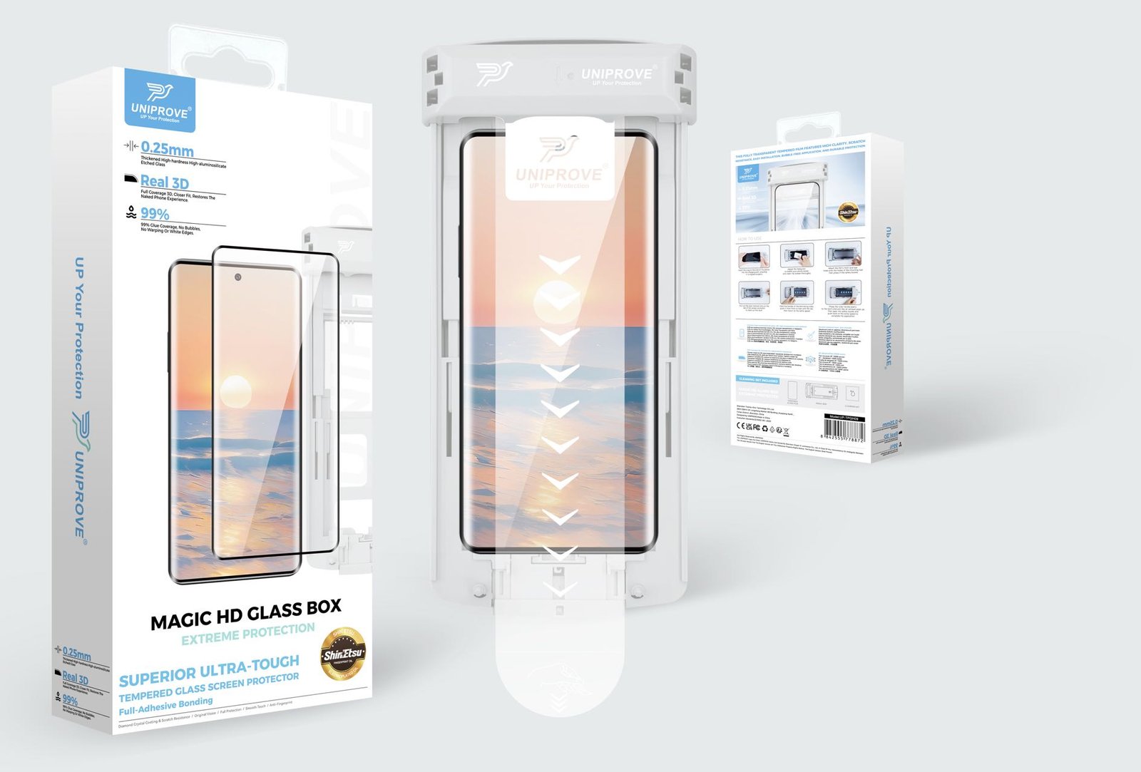 3D Curved Full Glue Glass