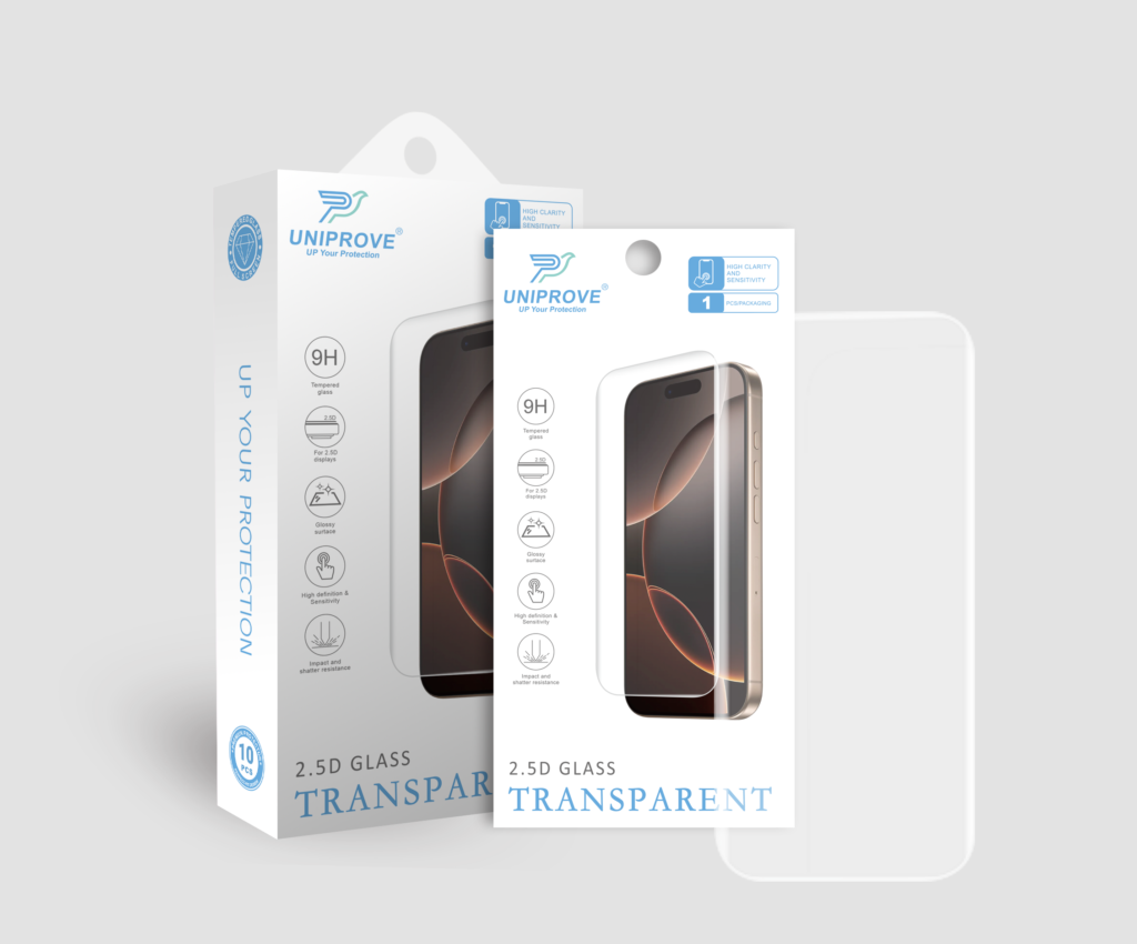 0.3mm 2.5D Transparent Glass