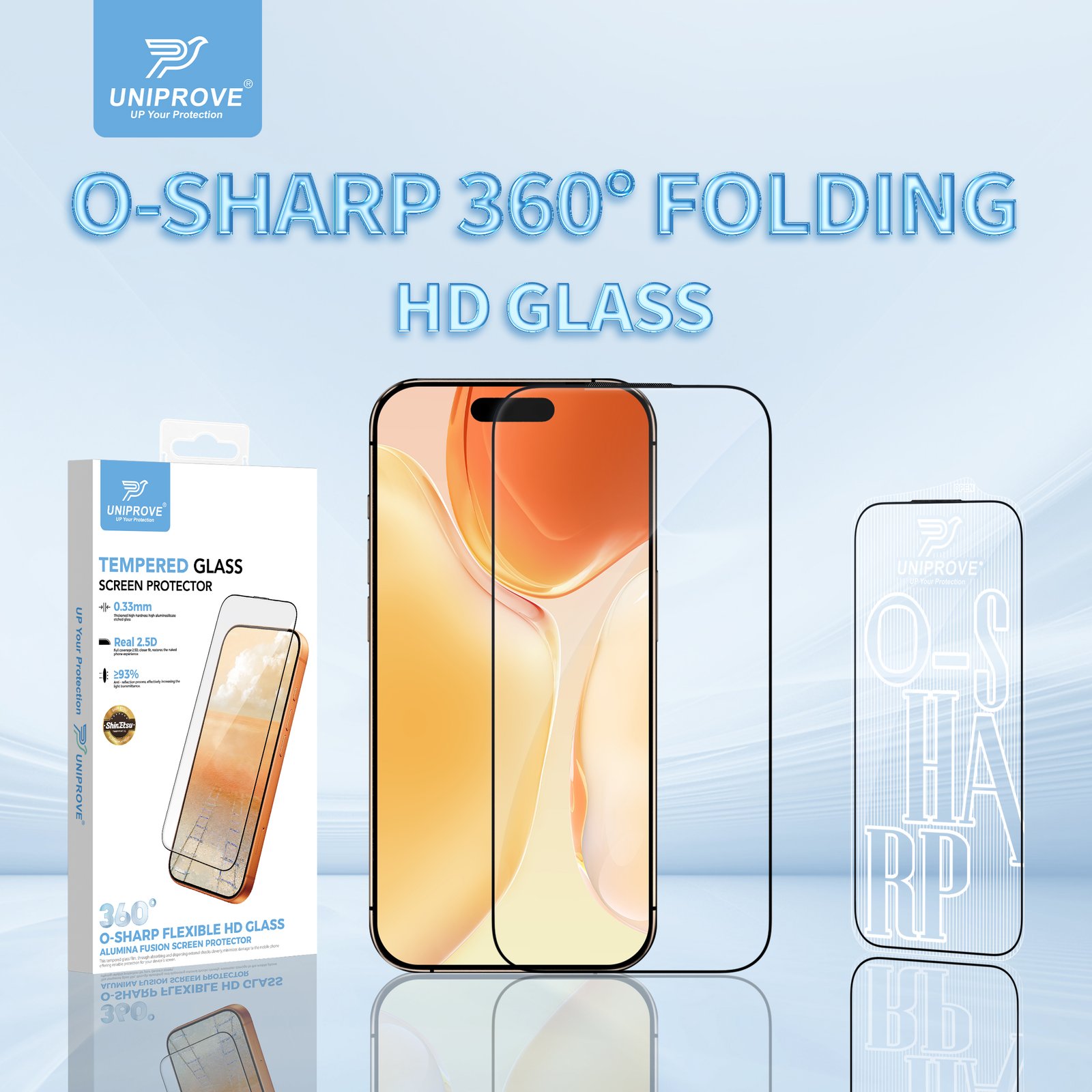 O-Sharp 360° Folding HD Glass