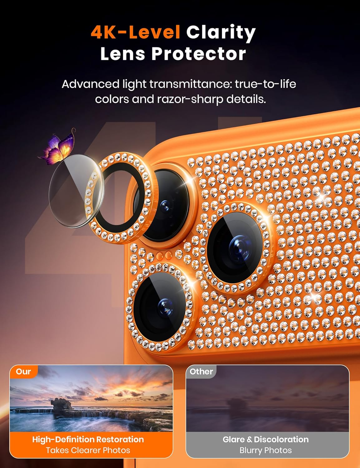 Integrated AR+AF Dimond Armor Camera Lens product detail 4