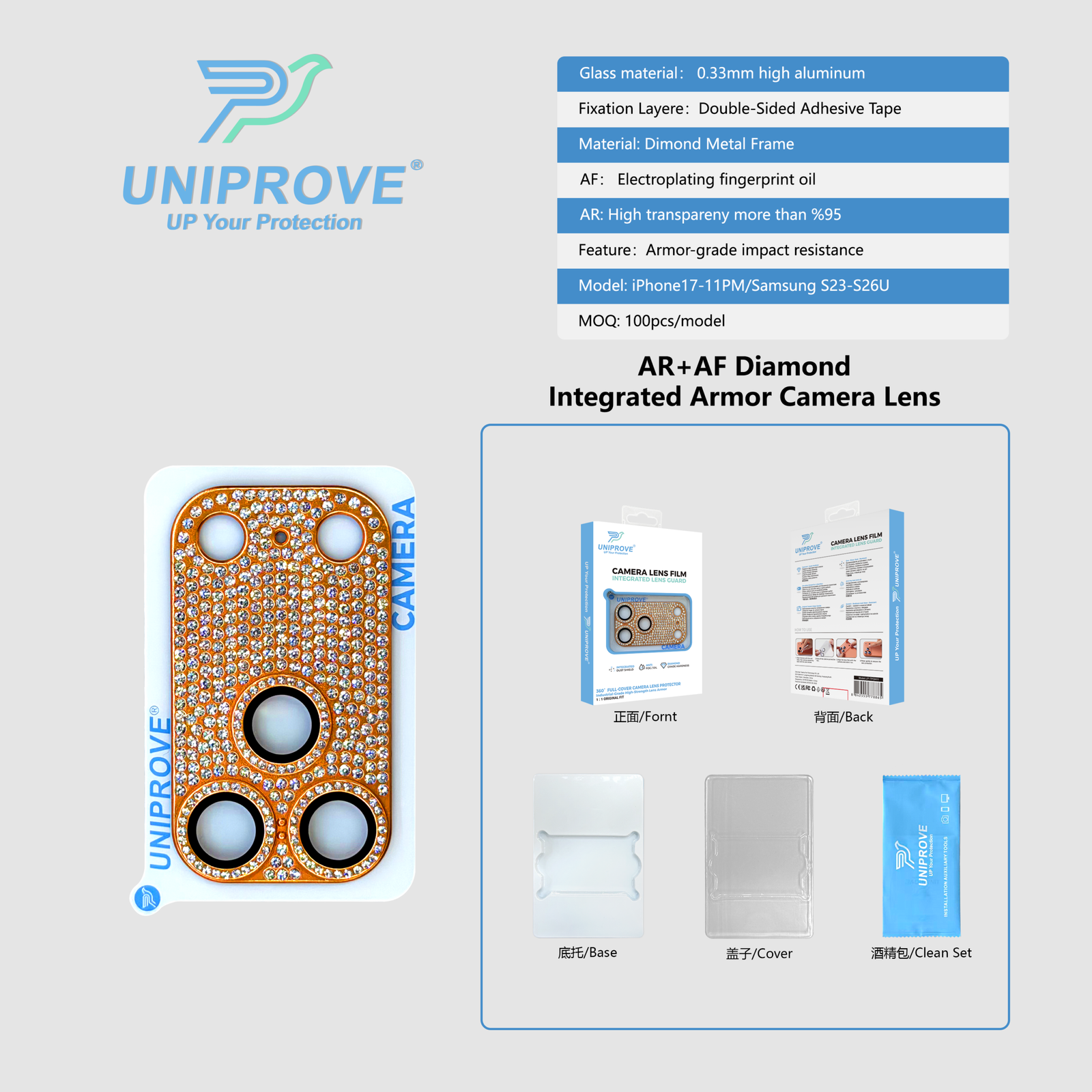 Integrated AR+AF Dimond Armor Camera Lens product detail 7