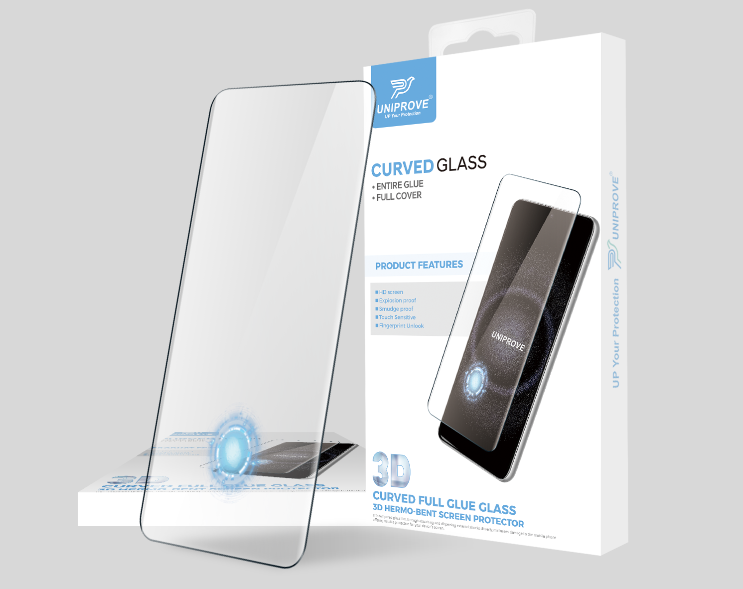3D Curved Full Glue Glass