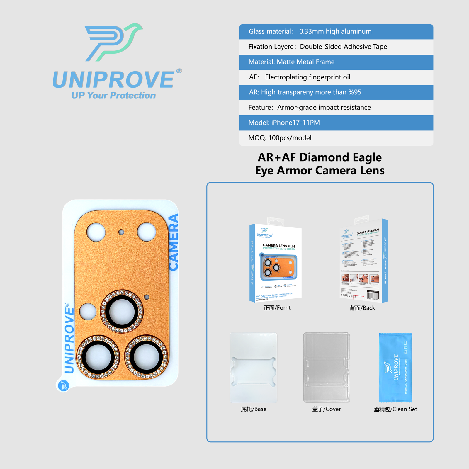 AR+AF Diamond Eagle-Eye Armor Camera Lens Protector product detail 3